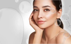 Glowing skin after Morpheus 8 microneedling session